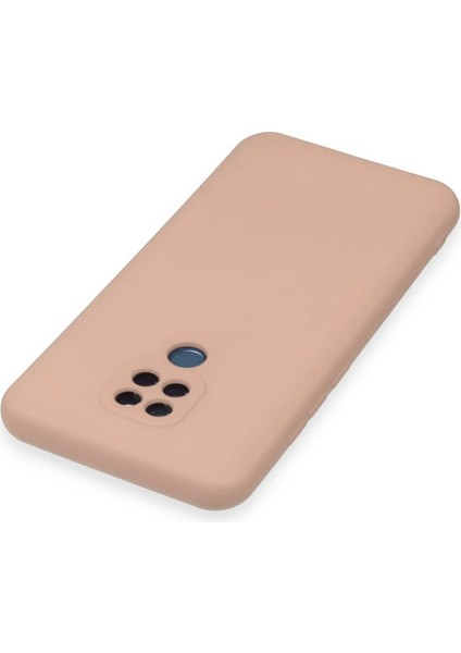 General Mobile Gm 20 Kılıf Nano Içi Kadife Silikon - Pudra