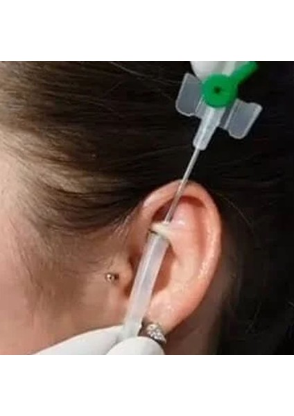 Piercing Delim Iğnesi 1.3 mm Yeşil Steril Tek Kullanımlık Anjiokat 10 Adet (Kulak, Dudak, Kaş Delimi) fiyatları