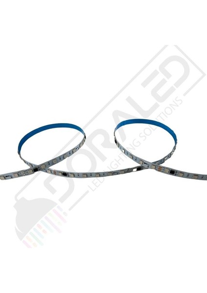 24V WS2811 Rgb Pixel Cob Şerit LED 60 Ledli IP20 5m