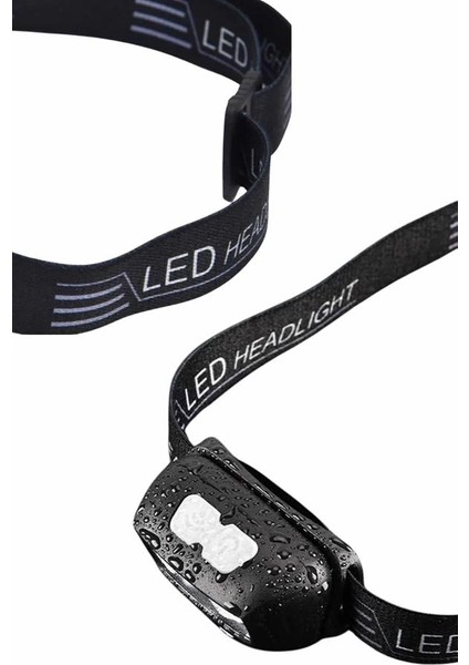 Sensörlü Şarjlı Type-C Şarj Işıklı Kafa Lambası Kamp Lambası fırsatları