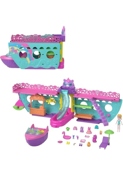 HWP26 Polly Pocket Unicorn Bot Oyun Seti fiyatları