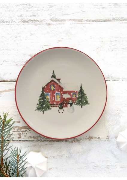 Winter Time /house 6lı Pasta Tabağı 26CM fiyatları