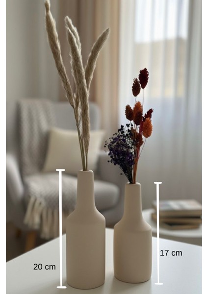 Doğal Ahşap Dekoratif Vazo Seti (20CM-17CM) 2 Parça fiyatları