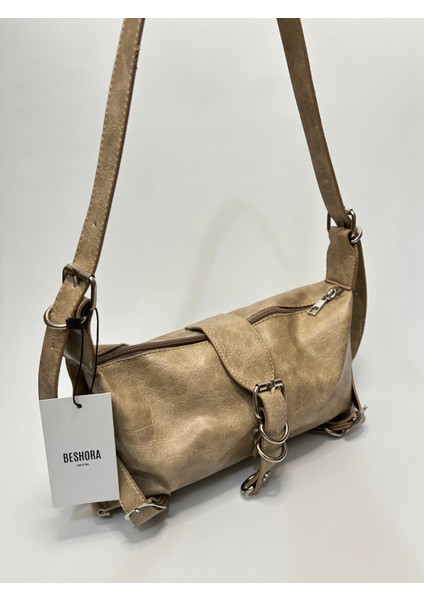 Carter Koyu Bej Mat Kadın Omuz ve Kol Çantası fiyatları