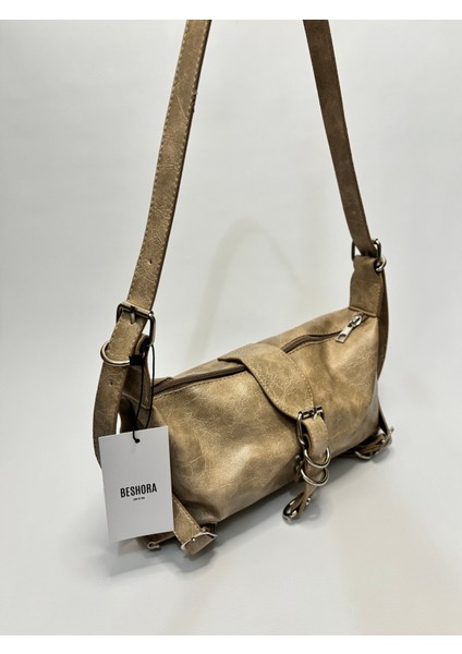 Carter Koyu Bej Mat Kadın Omuz ve Kol Çantası fırsatları