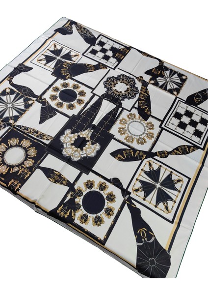 Vesi Eşarp Desenli Sport Twill Eşarp 120X120 cm modelleri