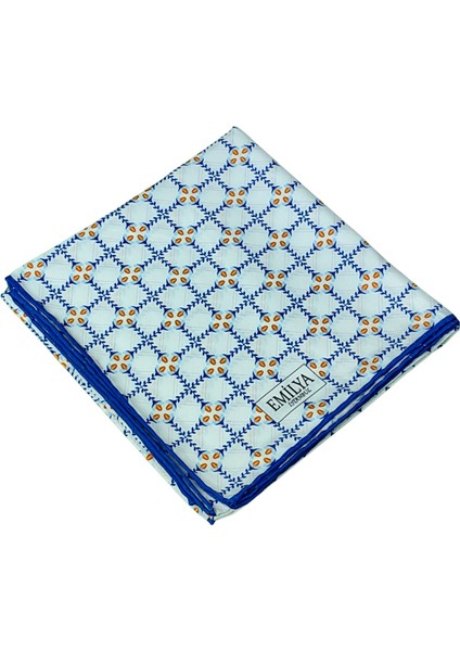 Emilya Rayon Desenli Eşarp 90X90 cm
