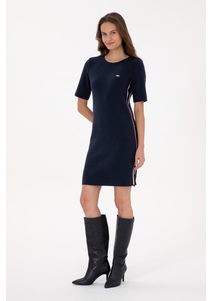 Kadın Lacivert Elbise (Triko) 50309598-VR033 modelleri