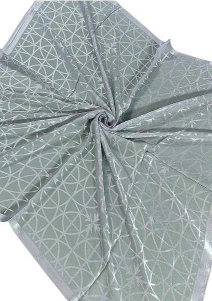 Mısırlı Eşarpları Devore Geometrik Desenli Eşarp modelleri