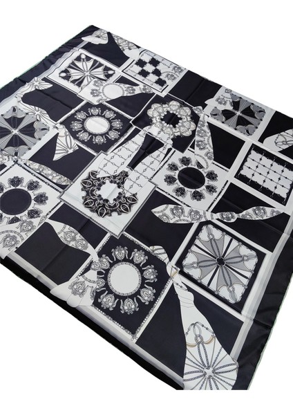 Vesi Eşarp Desenli Sport Twill Eşarp 120X120 cm modelleri