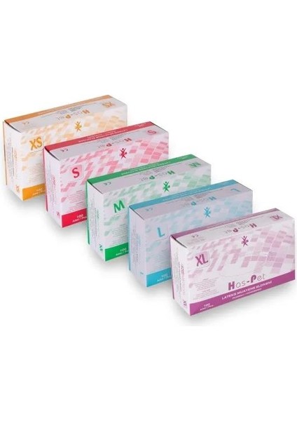 Feyza Yapı Haspet Pudrasız Lateks Muayene Eldiveni