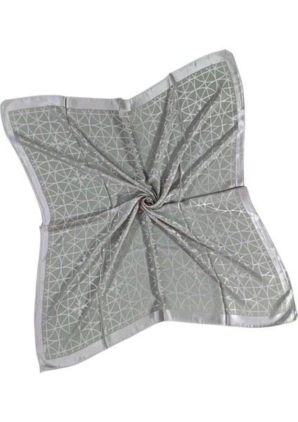 Mısırlı Eşarpları Devore Geometrik Desenli Eşarp modelleri