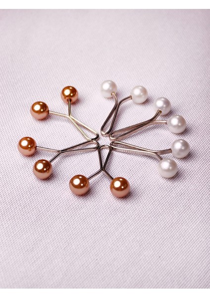 6'lı Şal ve Eşarp Klipsi – Kaymaz Metal Toka