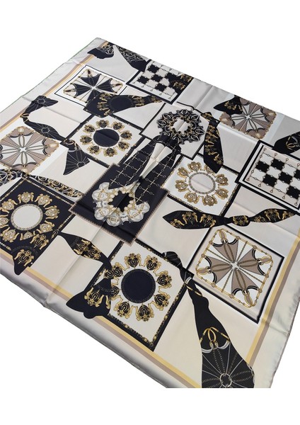 Vesi Eşarp Desenli Sport Twill Eşarp 120X120 cm fiyatları