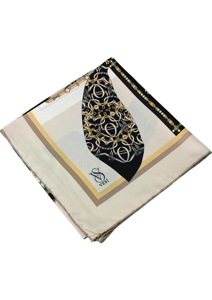 Vesi Eşarp Desenli Sport Twill Eşarp 120X120 cm modelleri