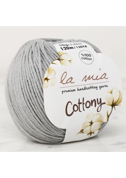 La Mia Cottony Gri Bebek El Örgü Ipi - P20-L020 - 33557