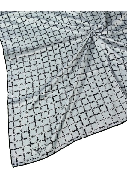 Emilya Rayon Desenli Eşarp 90X90 cm fiyatları