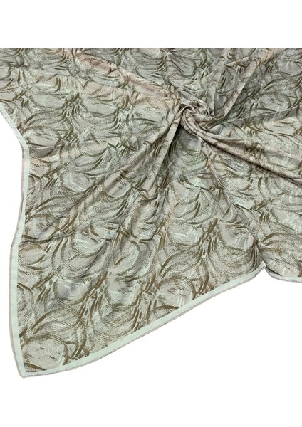 Valino Desenli Şifon Eşarp – 90X90 cm