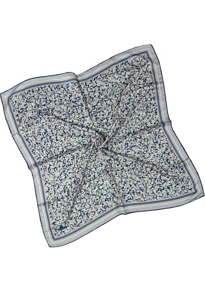 Valino Çiçek Desenli Şifon Eşarp – 90X90 cm fiyatları