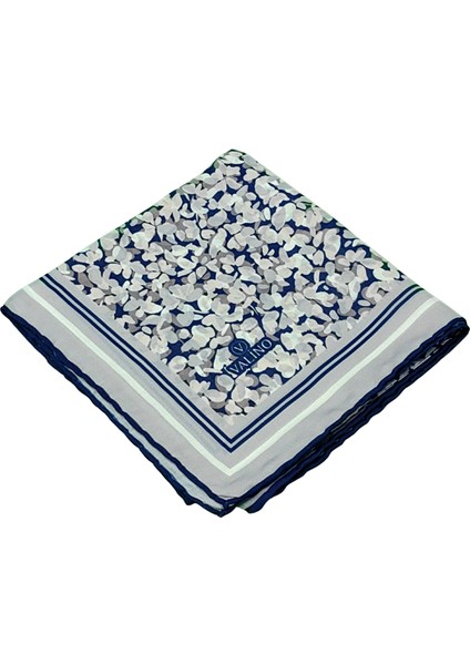Valino Çiçek Desenli Şifon Eşarp – 90X90 cm modelleri