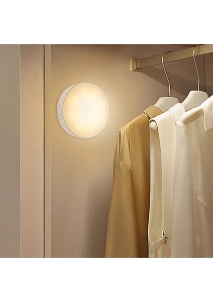 3' Lü Şarjlı LED Gece Lambası - Hareket Sensörlü, Kablosuz ve Taşınabilir Aydınlatma indirimleri