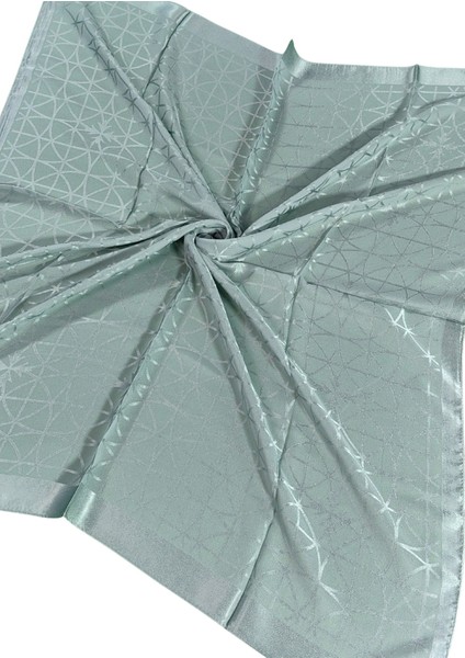 Mısırlı Eşarpları Devore Geometrik Desenli Eşarp modelleri