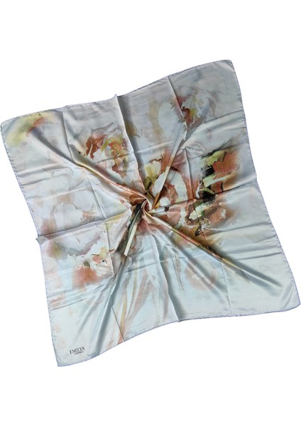 Emilya Rayon Çiçek Desenli Eşarp 90X90 cm fiyatları