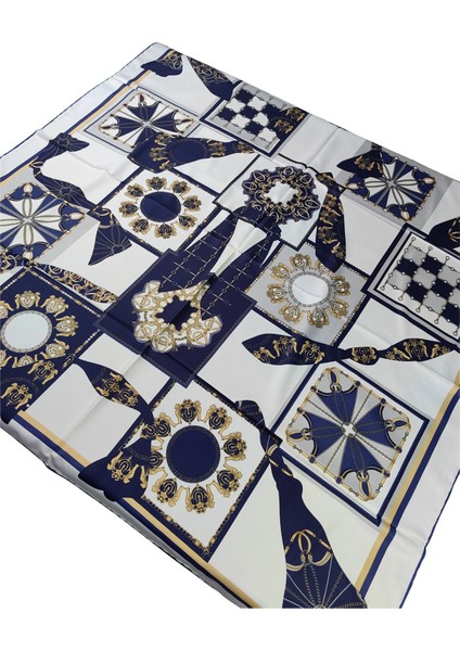 Vesi Eşarp Desenli Sport Twill Eşarp 120X120 cm modelleri