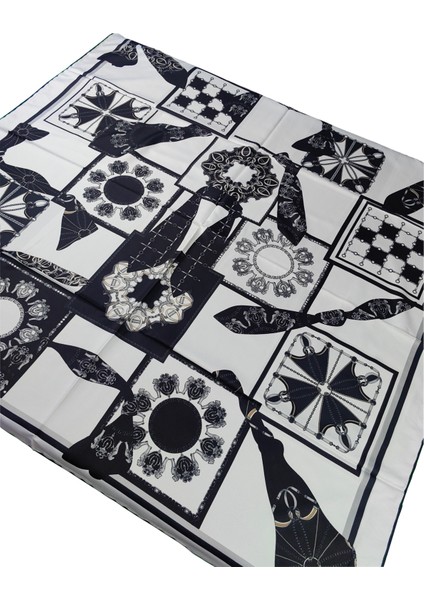 Vesi Eşarp Desenli Sport Twill Eşarp 120X120 cm fiyatları