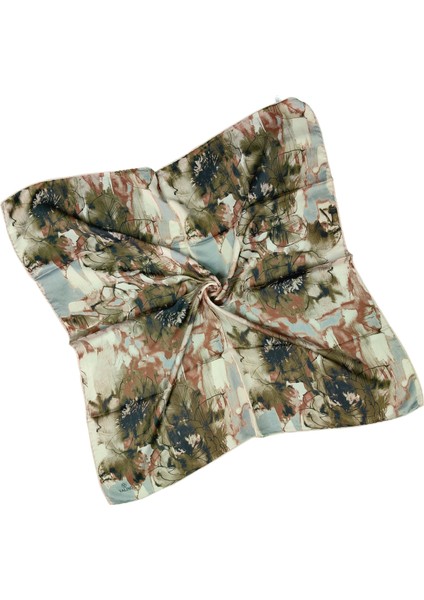 Valino Çiçek Desenli Şifon Eşarp – 90X90 cm fiyatları