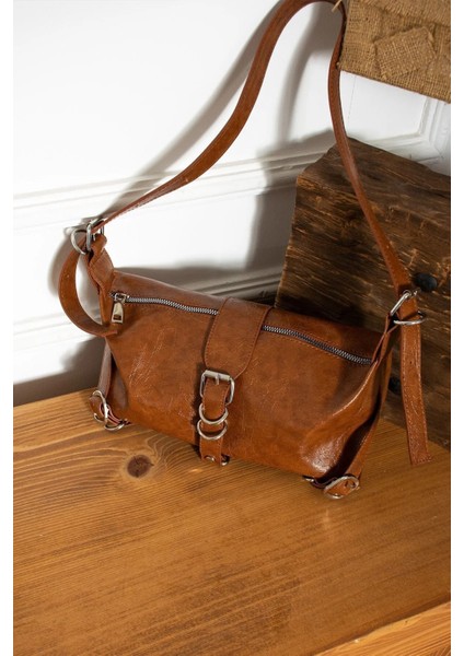 Carter Taba Mat Kadın Omuz ve Kol Çantası