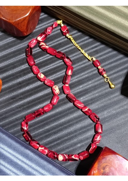 Ateş Kehribar Tesbih