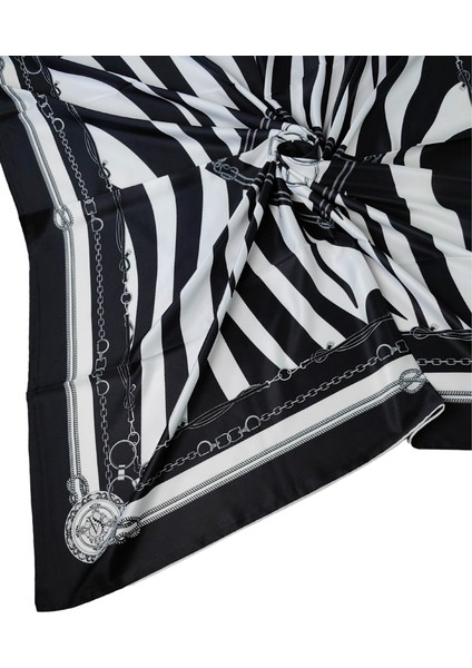 Vesi Eşarp Zincir Desenli Sport Twill Eşarp 120X120 cm fiyatları