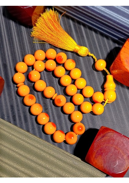 Sıkma Kehribar Tesbih Bbüyük Boy