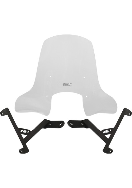 Suzuki Address 2023-2024 Uyumlu Ön Tur Camı Şeffaf 54 cm