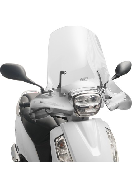 Suzuki Address 2023-2024 Uyumlu Ön Tur Camı Şeffaf 54 cm modelleri