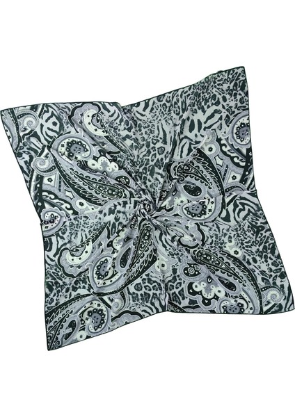 Emilya Fres Krep Leopar Desenli Eşarp 90X90 cm fiyatları