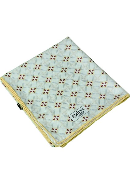 Emilya Rayon Desenli Eşarp 90X90 cm