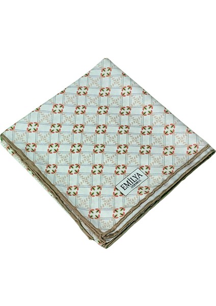 Emilya Rayon Desenli Eşarp 90X90 cm