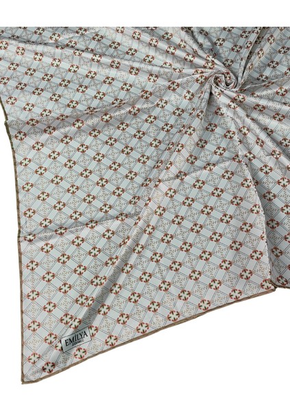 Emilya Rayon Desenli Eşarp 90X90 cm fiyatları
