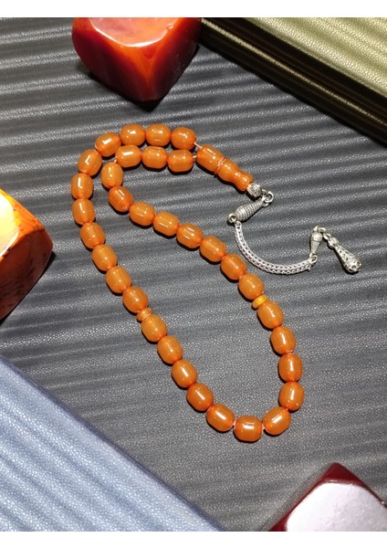 Zarafetin ve Aşkın Imzası: Sarı Sıkma Kehribar Tesbih fiyatları