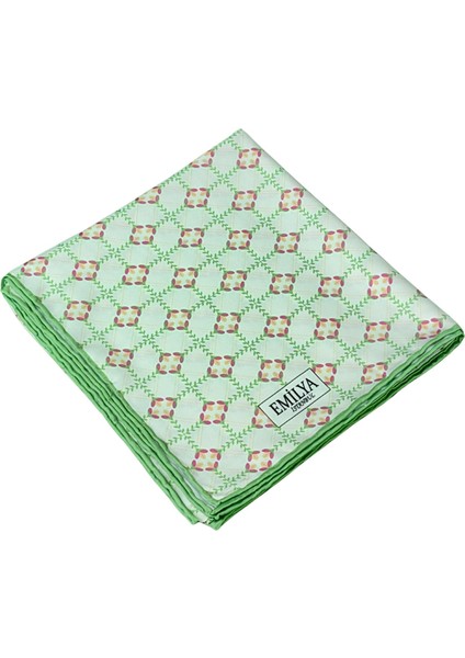 Emilya Rayon Desenli Eşarp 90X90 cm