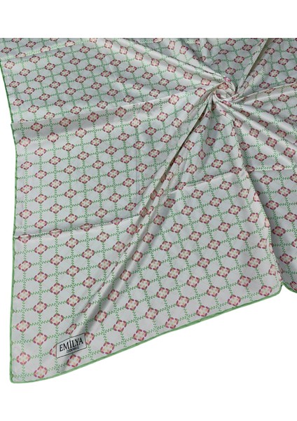 Emilya Rayon Desenli Eşarp 90X90 cm modelleri