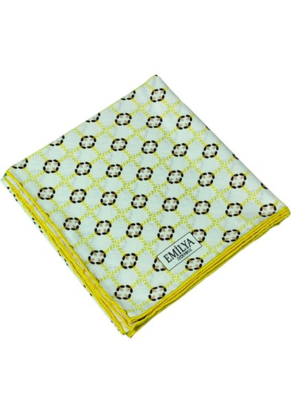 Emilya Rayon Desenli Eşarp 90X90 cm