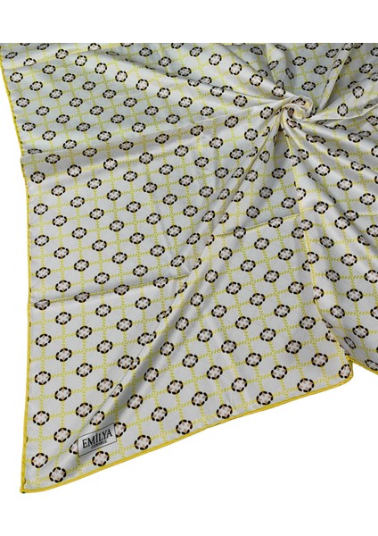 Emilya Rayon Desenli Eşarp 90X90 cm fiyatları