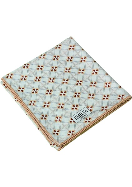 Emilya Rayon Desenli Eşarp 90X90 cm