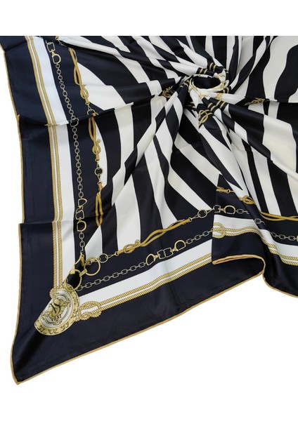 Vesi Eşarp Zincir Desenli Sport Twill Eşarp 120X120 cm fiyatları