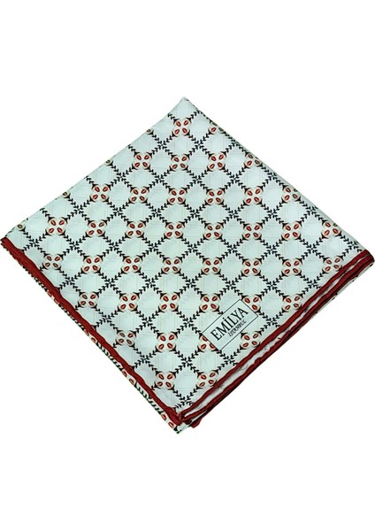 Emilya Rayon Desenli Eşarp 90X90 cm