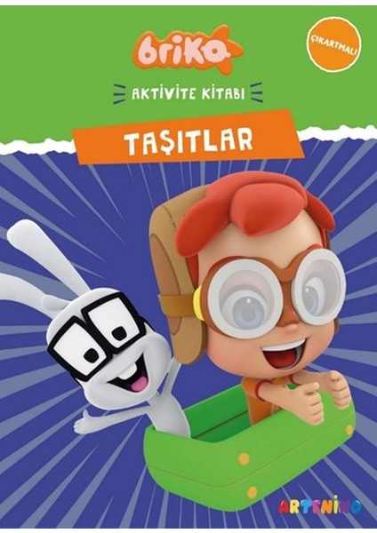 Briko Taşıtlar - Çıkartmalı Aktivite Kitabı Serisi