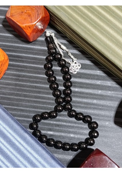 Gürcü Oltu Tesbih Küre Kesim 10MM